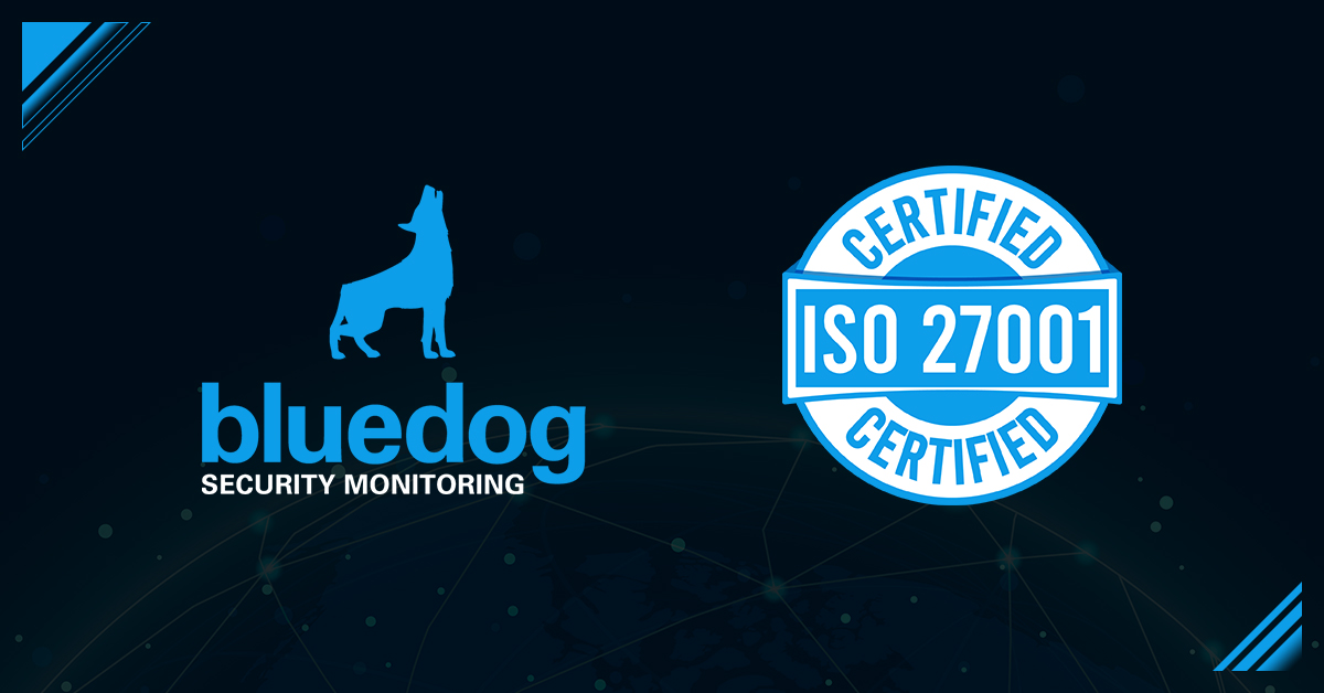 Bluedog achieves ISO27001 information security standard